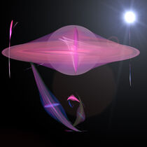 'Fraktal UFO' von Nick Freund