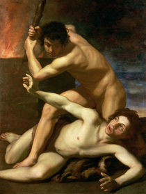 Cain murdering Abel by Bartolomeo Manfredi