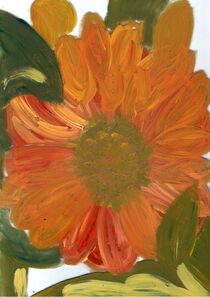 Sonnenblume by Claudia Juliette Dittrich