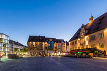 Marktplatz in Heilbronn am Abend von dieterich-fotografie