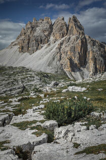 Mountain Paternkofel in Three Peaks Nature Reserve in the Dolomite Alps in South Tyrol by Bastian Linder