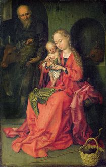 The Holy Family von Martin Schongauer