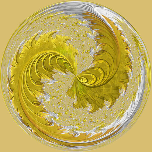 Lemon-and-cream-fractal-orb-four