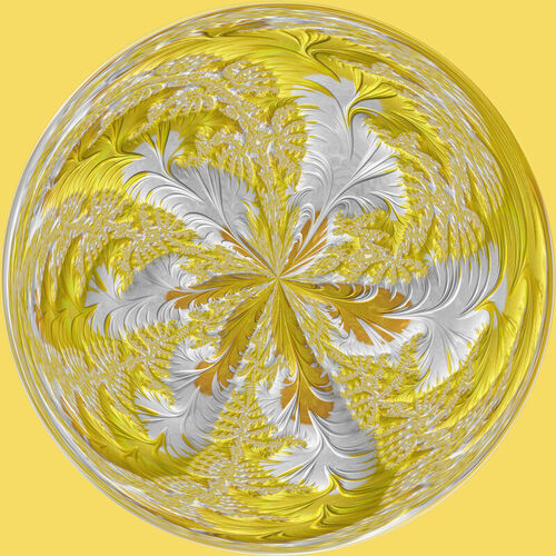 Lemon-and-cream-fractal-orb-fourteen