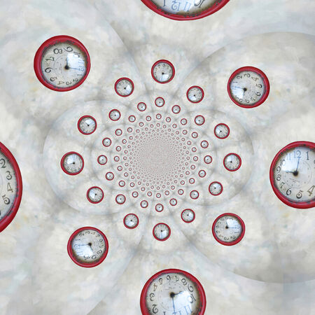 Red-clock-fractal