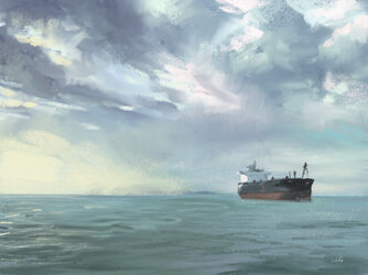 Sea-view-wirh-ship