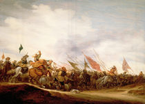 A Battle Scene by Salomon van Ruisdael or Ruysdael