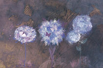 Purple Flower Garden by Elisabeth  Lucas