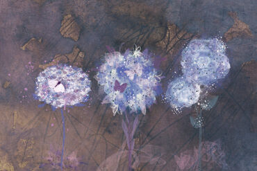 Purple-flower-garden