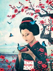 Madame Butterfly by Paula  Belle Flores