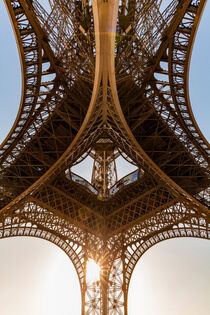 Eiffelturm in Paris bei Sonnenuntergang by dieterich-fotografie