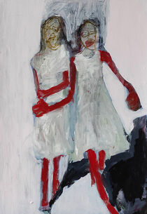 Zwei Mädchen by Barbara Kroll