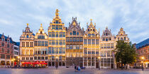Zunfthäuser am Marktplatz von Antwerpen in Belgien by dieterich-fotografie