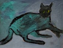 Katze #2 by Barbara Kroll
