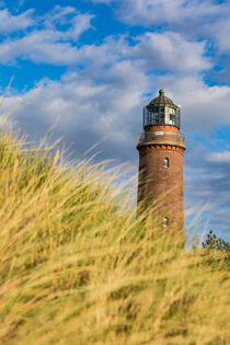 Leuchtturm am Darßer Ort an der Ostsee by dieterich-fotografie