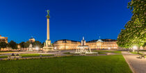 Neues Schloss am Schlossplatz in Stuttgart  by dieterich-fotografie