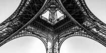 Schwarzweißfotografie Eiffelturm in Paris von dieterich-fotografie