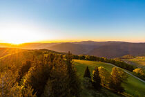 Sonnenaufgang am Schauinsland im Schwarzwald von dieterich-fotografie