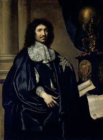 Portrait of Jean-Baptiste Colbert de Torcy  von Claude Lefebvre