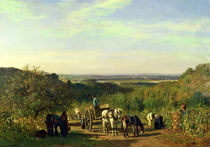 View from the Hilltops of Suresnes or von Constant-Emile Troyon