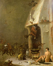 A Witch's Tavern  by Cornelis Saftleven