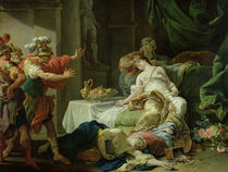 The Death of Cleopatra by Louis Jean Francois I Lagrenee