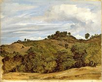 Landscape near Olevano by Heinrich Reinhold