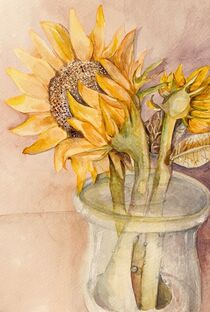 The sunflower by Myungja Anna Koh