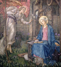 The Annunciation  by Edward Reginald Frampton