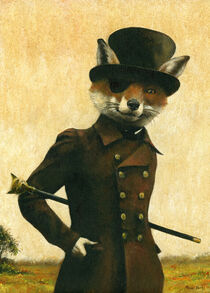 Sly Victorian Mr Fox von Michael Thomas