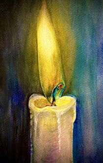 The candlelight von Myungja Anna Koh