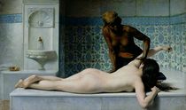The Massage by Edouard Debat-Ponsan