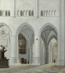 Interior of the Church of St. Bavo by Pieter Jansz Saenredam
