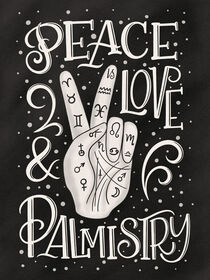 Peace, Love & Palmistry by carolin-magunia