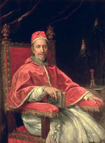 Portrait of Pope Clement IX  by Carlo Maratta or Maratti