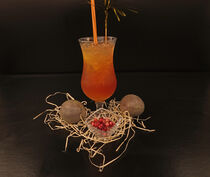 Maracuja Granatapfel Kokos Cocktail mit Wodka von babetts-bildergalerie
