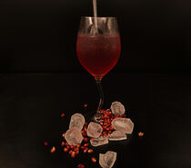Granatapfel Sekt Cocktail von babetts-bildergalerie