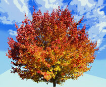 Goldener Herbst by Leopold Brix