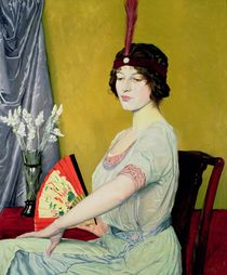 The Japanese Fan by William Strang