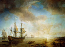 Expedition of Robert Cavelier de La Salle  von Jean Antoine Theodore Gudin
