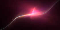 Fraktal pink Leuchtstern by Nick Freund