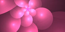 Fraktal pink Ballon by Nick Freund