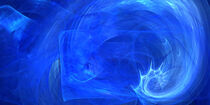 Fraktal blauer Nebel von Nick Freund