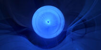 Fraktal blauer Ball von Nick Freund