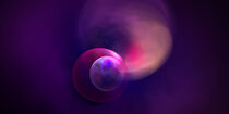 Fraktal lila Planeten by Nick Freund