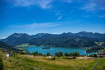 BAVARIA : VIEW ON TO THE SCHLIERSEE by Michael Naegele