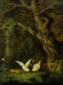 Foxes and Geese  von Johann Heinrich Tischbein