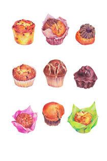 Sweet muffins von Varvara Kurakina
