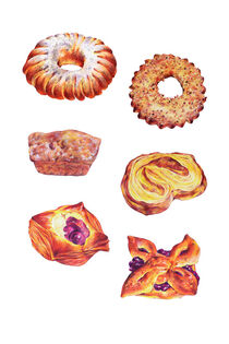 Sweet bake illustration von Varvara Kurakina