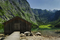 Hut at Obersee by Oliver Boxberg